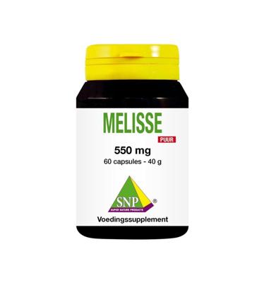 SNP Melisse 550mg puur 60 Vegetarische capsules