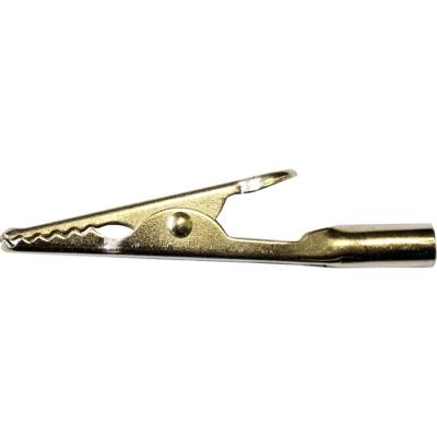 Mueller Electric BU-60G Krokodillenklem Goud Klembereik (max.): 7.90 mm Lengte: 50 mm 1 stuk(s) Mueller Electric BU-60G Krokodillenklem Goud Klembereik (max.): 7.90 mm Lengte: 50 mm 1 stuk(s)