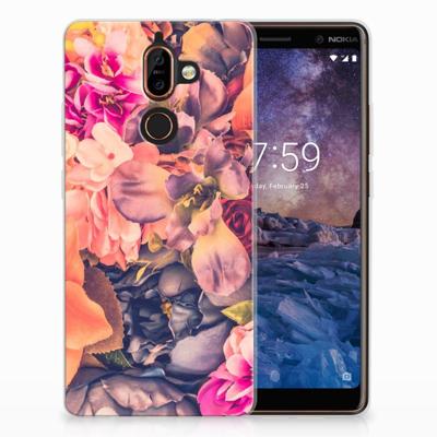 Nokia 7 Plus | TPU Case | Bosje Bloemen Nokia 7 Plus | TPU Case | Bosje Bloemen