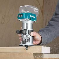 Makita DRT50ZJ Accu Freesmachine 18v Li-ion | zonder accu's en lader in M-box - thumbnail