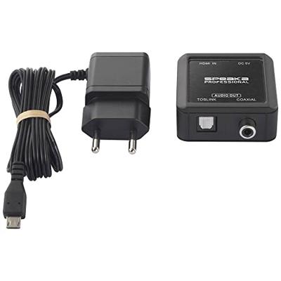 SpeaKa Professional Audio Converter [HDMI - Coaxiaal, Toslink]