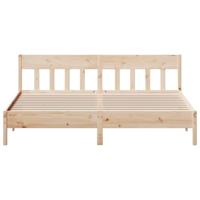 Bedframe zonder matras massief grenenhout 180x200 cm - thumbnail
