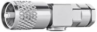 Telegärtner 100024330 100024330 UHF-connector Stekker, recht 50 Ω 1 stuk(s) - thumbnail