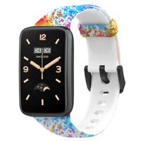 By Qubix - Siliconen bandje met print - Verfprint - Compatible met Xiaomi Smart band 7 Pro - Compatible Xiaomi bandje - thumbnail
