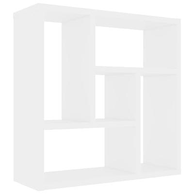 VidaXL Wandschap 45x16x45 cm bewerkt hout wit VidaXL Wandschap 45x16x45 cm bewerkt hout wit