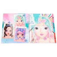 TOPModel - Create Your Fantasy Face Colouring Book (0411240) - thumbnail
