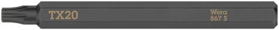 Wera 867 S TORX® bits voor slagschroevendraaier, TX 20 x 70 mm - 05018167001
