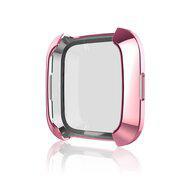 Fitbit Versa 1 soft TPU case (volledig beschermd) - Roze - thumbnail