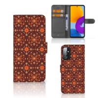 Samsung Galaxy M52 | Telefoon Hoesje | Batik Brown - thumbnail