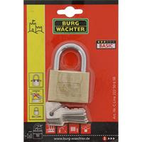 Burg Wächter 33691 Hangslot 50.00 mm Verschillend sluitend Messing Sleutelslot - thumbnail