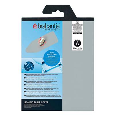 Brabantia strijkplankhoes A 110x30 cm 2mm schuim metallic