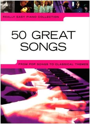 MusicSales Really Easy Piano 50 Great Songs