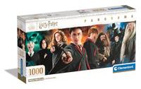 Clementoni Panorama Puzzel Harry Potter 1000 Stukjes + Poster - thumbnail