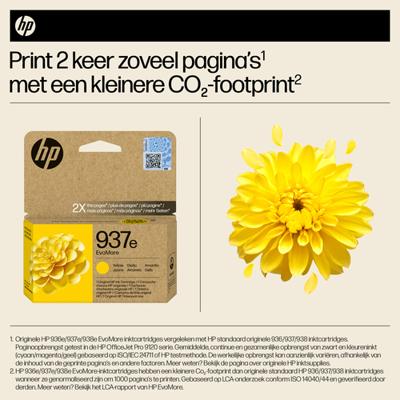 Originele inktcartridge HP Geel