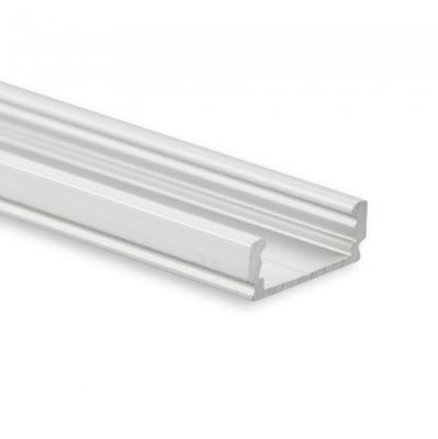 LED profiel PL1 aluminium 200 cm voor LED strip tot 12mm prijs per meter