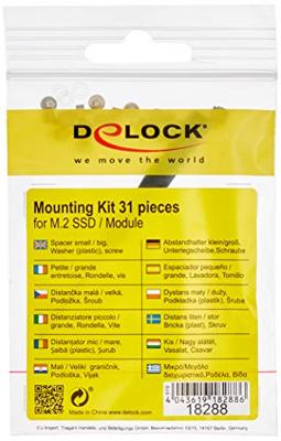 Delock 18288 PC-behuizingsschroeven 1 stuk(s) Delock 18288 PC-behuizingsschroeven 1 stuk(s)