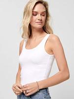 Only Onllive Love S/l Tank Top Noos Tops En Singlets White - thumbnail