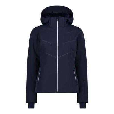 CMP Zip Hood Wintersportjas Dames Black Blue D44