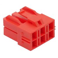 Molex 1510492609 Female behuizing (kabel) Totaal aantal polen: 6 Rastermaat: 6.50 mm Inhoud: 1 stuk(s) Bulk - thumbnail