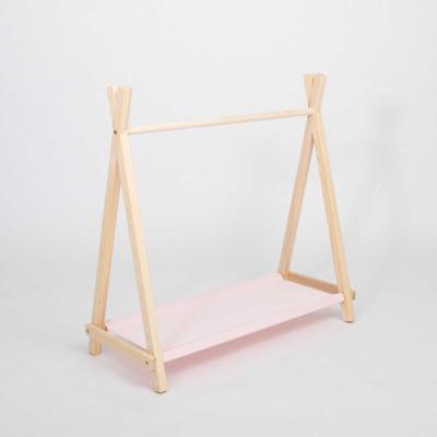 Kinderkledingrek met opbergruimte