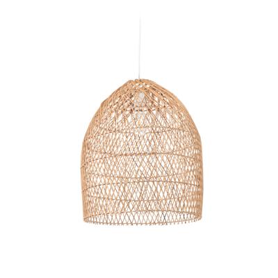 Kave Home Lampenkap 'Domitila' Rotan, Ø44cm, kleur Naturel