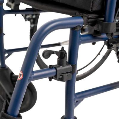 Rolstoel van lichtgewicht legering NAVY1 46 cm