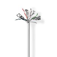 Netwerk Kabel Rol | CAT6 | Solid | S/FTP | CCA | 305.0 m | Binnenshuis | Rond | PVC | Grijs | Trekdoos - thumbnail