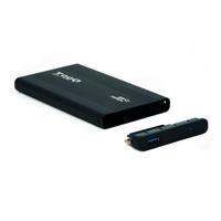 Externe Doos TooQ TQE-2524B 2.5" HD SATA III USB 3.0 Zwart 2,5" - thumbnail