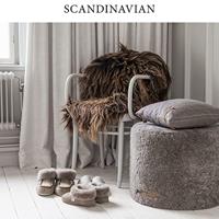 Shepherd Pantoffels Lena 4722056 Bruin-42 maat 42 - thumbnail