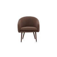 Nohr Fauteuil 'Arran' Teddy, kleur Bruin - thumbnail