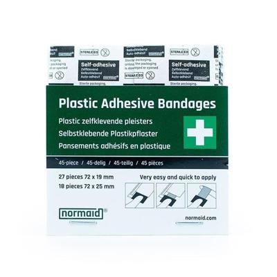 Navulling textielpleisters - 40 stuks Navulling textielpleisters - 40 stuks