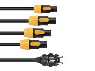 EUROLITE IP T-Con Power Cable 1-4. 3x2.5mmÂ²