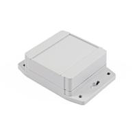 Hammond Electronics 1555E2F17GY Universele behuizing 90 x 90 x 38 Polycarbonaat Lichtgrijs 1 stuk(s) - thumbnail