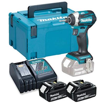 Makita DTD154RTJ 18v Accu slagschroevendraaier koolborstelloos 5,0Ah 175Nm - thumbnail