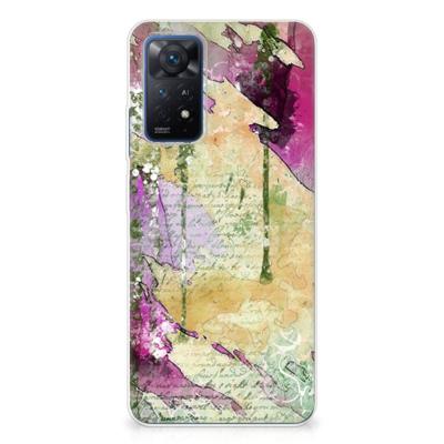 Smartphone hoesje Xiaomi Redmi Note 11 Pro 5G Letter Painting Smartphone hoesje Xiaomi Redmi Note 11 Pro 5G Letter Painting