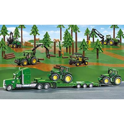 Siku 1837 Dieplader met John Deere Trailer