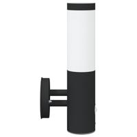 VidaXL Buiten wandlamp 2 pcs zwart 15 x 7,5 x 33 cm - thumbnail