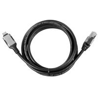 Maxtrack USB-C / RJ45 Netwerk Adapterkabel CAT 6 [1x USB-C stekker - 1x RJ45-stekker] 2.00 m Zwart - thumbnail