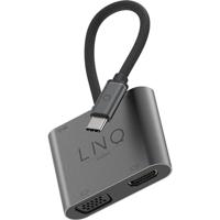 Elements LINQ Adapter 4EN1 USB-C HUB MULTIPORT 1 HDMI, 1 USBC, 1 USBA, 1 VGA - thumbnail