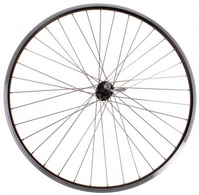 Kgs achterwiel 28 inch (622) zac19 zw/zilver cassette 7 speed uitval