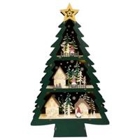 Konstsmide 3297-950 Houten figuur LED Groen - thumbnail