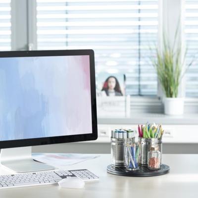 Hama Monitordraaischijf Zwart