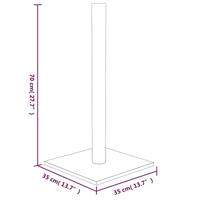 VidaXL Krabpaal 35x35x70 cm donkergrijs - thumbnail