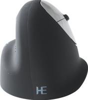 R-GO Tools RGOHEWL Ergonomische muis Radiografisch Optisch Zwart, Zilver 4 Toetsen 1750 dpi Ergonomisch - thumbnail