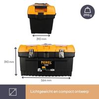 Gereedschapskoffer met metalen sloten 564 x 310 x 310 mm Velleman - Velleman - thumbnail