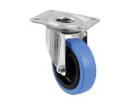 ROADINGER Swivel Castor 100mm BLUE WHEEL light blue - thumbnail