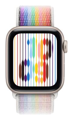 Apple Watch Band - Geweven sportbandje - 41 mm - Pride Edition - Eén maat voor de meeste polsen
