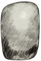 Moooi Carpets - Scribble Grey - 200x300 cm Rond Vloerkleed - thumbnail