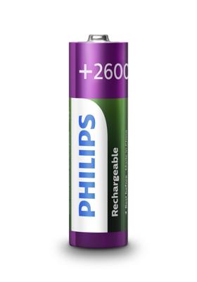 Oplaadbare Batterijen Philips R6B2A260/10 1,2 V