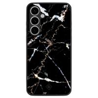 Samsung Galaxy S24 FE hoesje - Marmer zwart - thumbnail